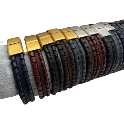 BRUGES BRAIDED STYLE - 11X6MM - BLUE