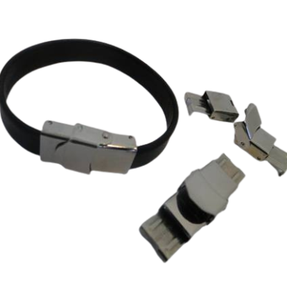 Zamak snap lock clasp: MGL-43 26*14mm (Steel)
