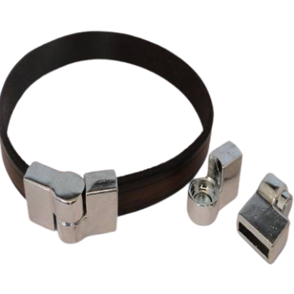 Zamak magnetic clasp: ZAML-77 10*3,5mm (Steel)