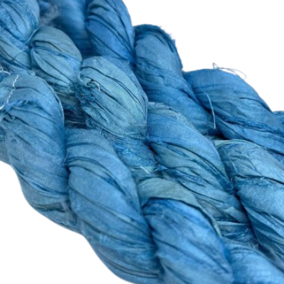 Sari Silk - Sky Blue - 901