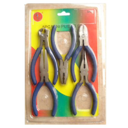 5Pc Economical Mini Plier Set