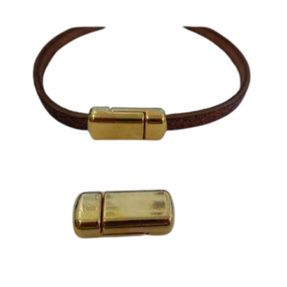 Zamak magnetic claps: MGL-314 6*2.5mm (Gold)
