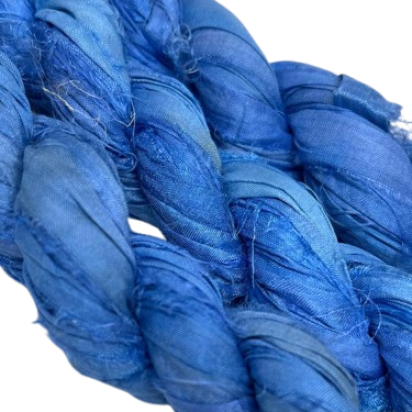 Sari Silk -  Cobalt Blue - 902