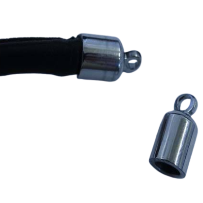 Stainless steel end cap: SSP 220 5MM (Navy Blue)