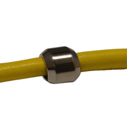 Stainless steel part for leather: SSP-64 6mm (Steel)