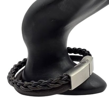 Combination Leather Bracelet - Style 187