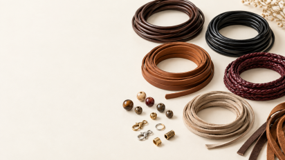 How to Choose the Right Leather Cord for Jewellery Making