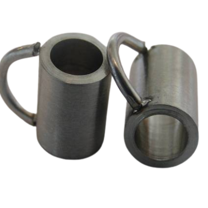 Stainless steel part for leather: SSP-54 4mm (Steel)