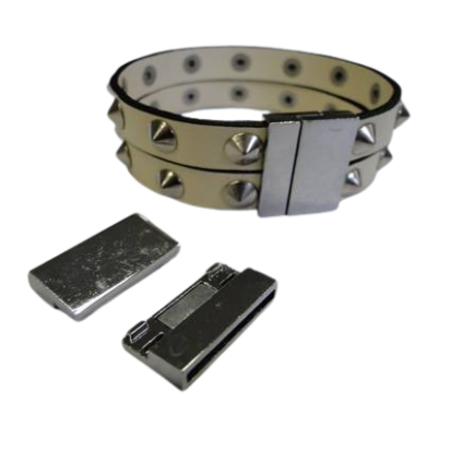 Zamak magnetic claps: MGL-212 20*2mm (steel)