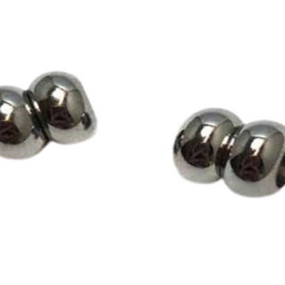 Stainless Steel Magnetic Clasp: MGST-116 4mm (Steel)