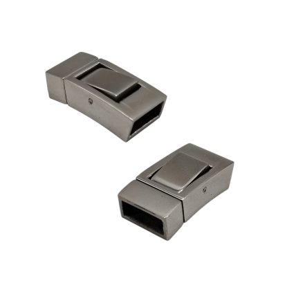 Stainless Steel Magnetic clasps: MGST-199 10*4mm (Steel)
