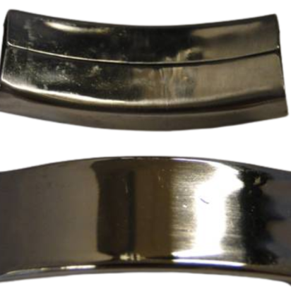 Stainless steel part for bracelet: SSP-192 14*4mm (Steel)
