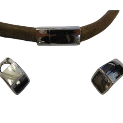 Zamak magnetic clasp: MGL 321 8MM (STEEL)