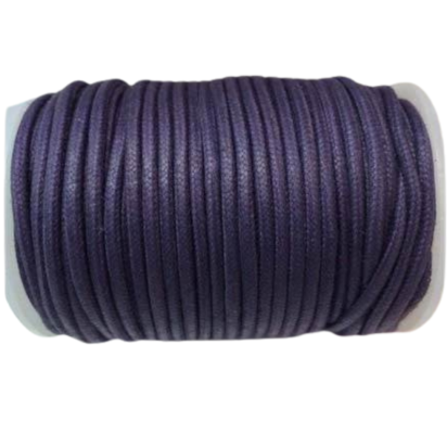 Wax Cotton Cords - 1mm - Lavender 1