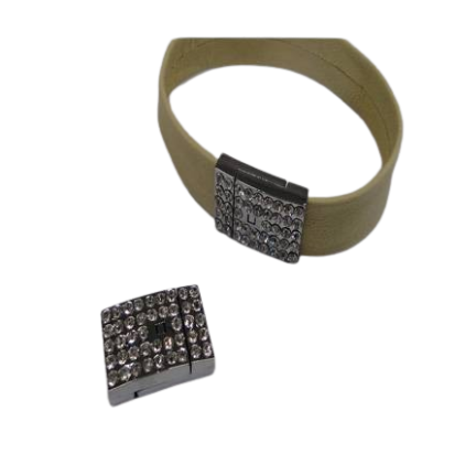 Zamak magnetic claps: MGL-233 14.5*2.5mm (steel)