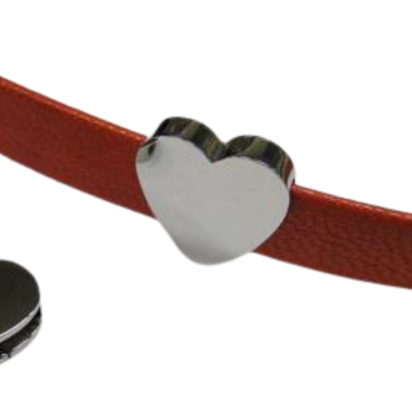 Stainless steel part for leather: SSP-404 12*2mm (Steel)