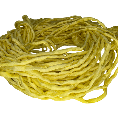 Silk Cords - Yellow - 2mm