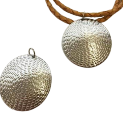 Stainless Steel Pendant: SSP-738 32mm (Steel)
