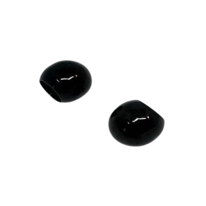 Stainless Steel Magnetic Clasp: MGST 184 8mm (black)
