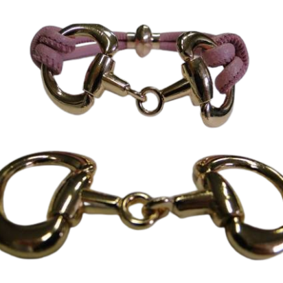 Zamak magnetic claps MGL-202-Rose gold-18*13mm