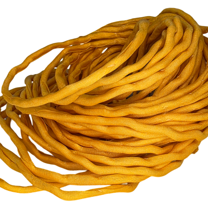 Silk Cords - Amber - 2mm