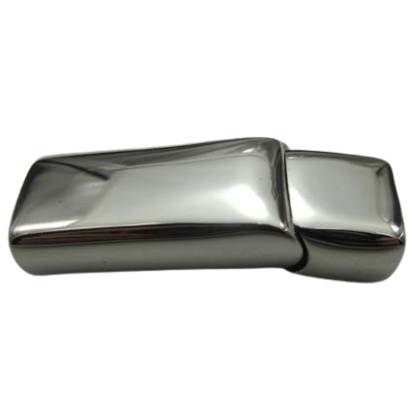 Stainless Steel Magnetic Clasp: MGST-34 12*6mm (steel)
