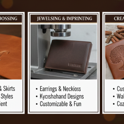 Leather embossing or putting text on leather