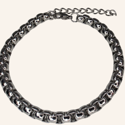 Rolo Chain Bracelet - Silver - 6mm - Item 911