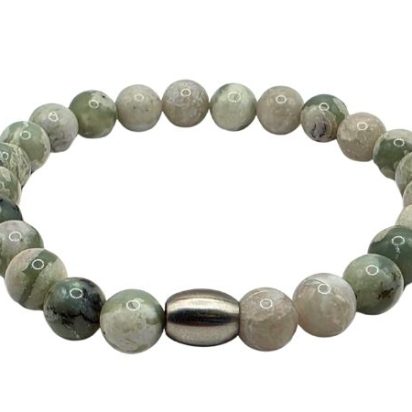 Jade Gemstone Bracelet: Style-535 (8mm)