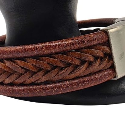 Combination Leather Bracelet - Style 230