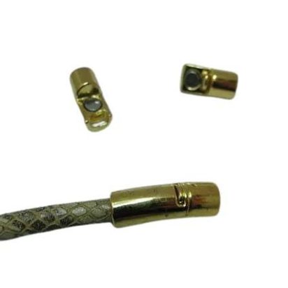 Zamak magnetic clasp: MGL 371 6mm (Gold)