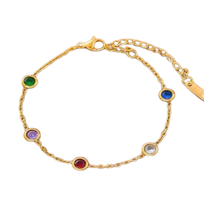 Gold plated stainless steel Bracelets - 46