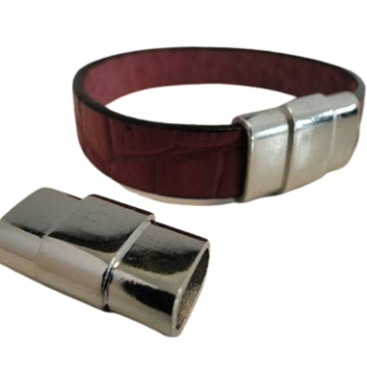 Zamak magnetic clasp: MGL145 10*4mm (Steel)