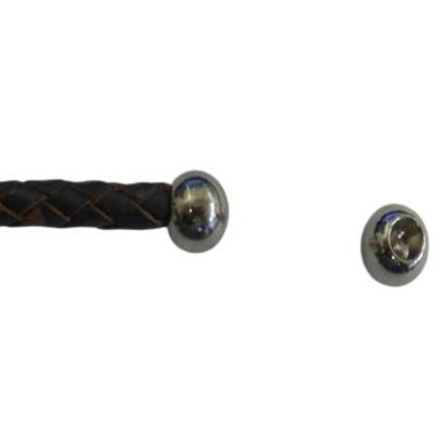 Stainless steel end cap: SSP 643 5mm (Steel)