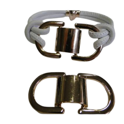 Zamak Belt Buckle Style Clasp: MGL-200 20x14mm (Rose gold)