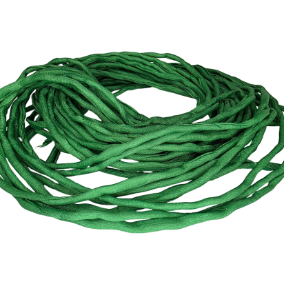 Silk Cords - Forest Green - 2mm