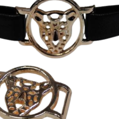 Zamak part for leather CA-4706-Rose gold