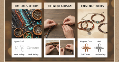 Tips on Attractive Leather Cord Jewelry Making