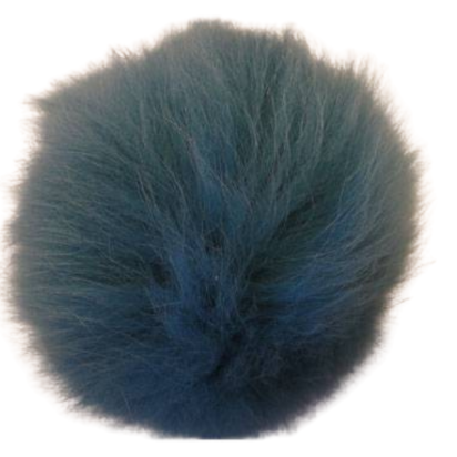 Fox Fur-Turquoise -14cms