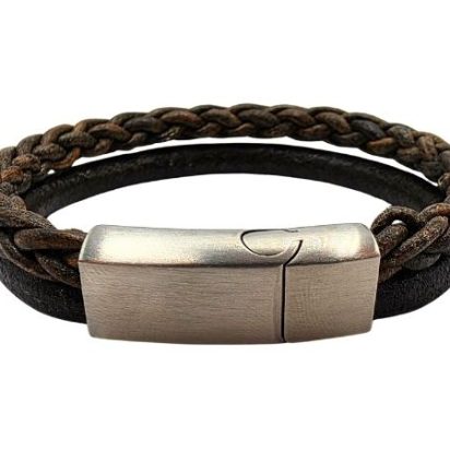 Combination Leather Bracelet - Style 188