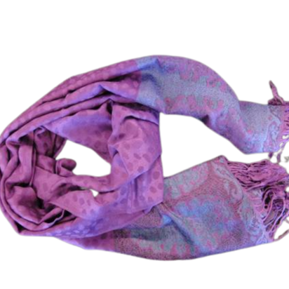 Pashmina Shawl-Style1-Purple