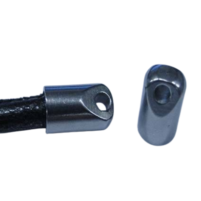 Stainless steel end cap: SSP 41 5mm (steel)