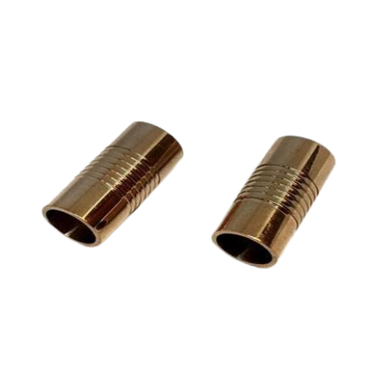 Stainless Steel Magnetic Clasp: MGST 15 8mm (rose gold)
