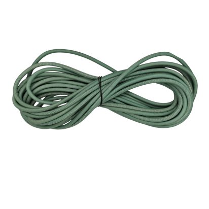 Real Round Nappa Leather Cord - Ocean Blue 5mm