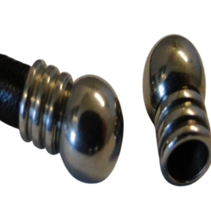 Stainless steel end cap: SSP 175 5.5mm (Steel)