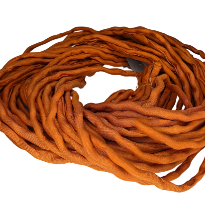 Silk Cords - Burnt Orange - 2mm