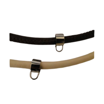 Stainless steel part for round leather: SSP-54 5MM (Steel)