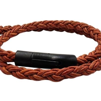 Hawaii Bolo Braided Leather Bracelet - Style 511