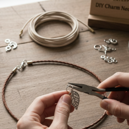 How to make a charm necklace