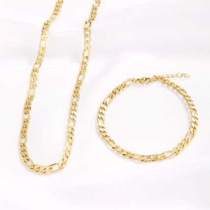 Gold Plated Stainless Steel Bracelet - Item 525